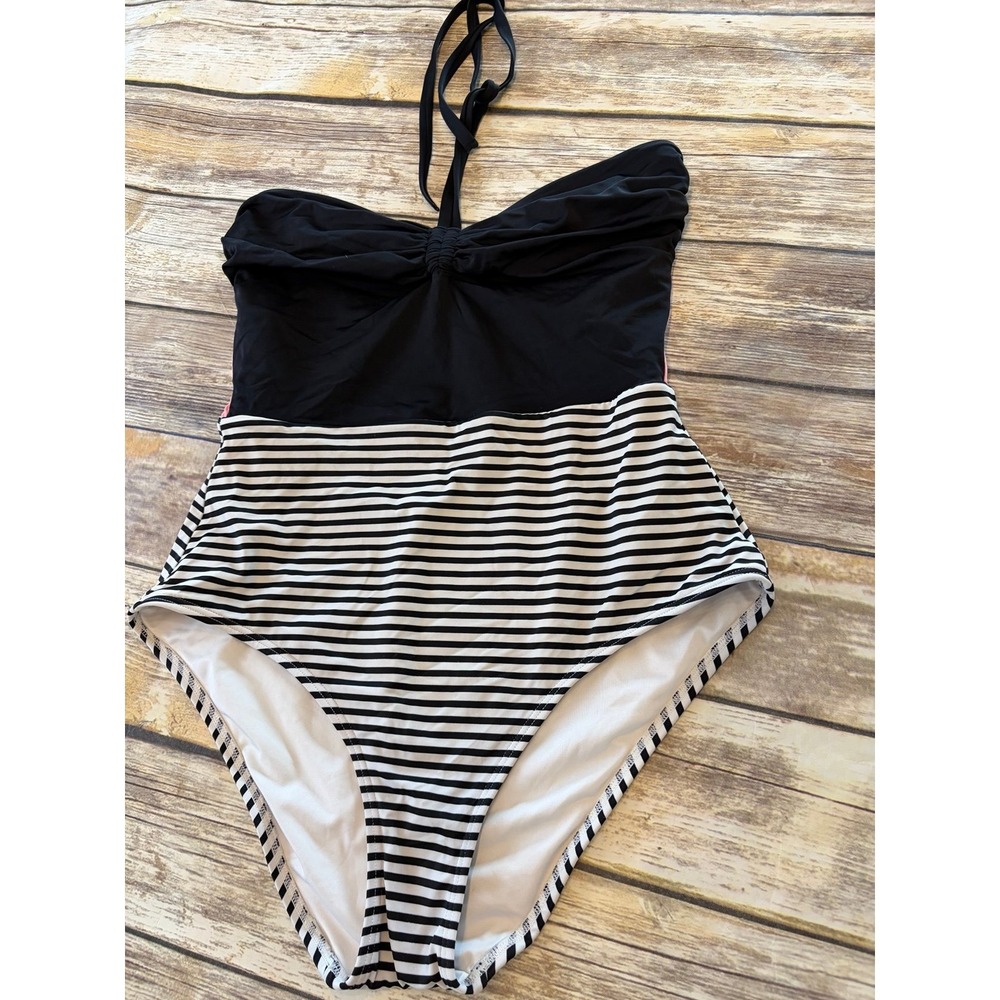 Sz XL Victoria's Secret Halter Tie One Piece Swimsuit